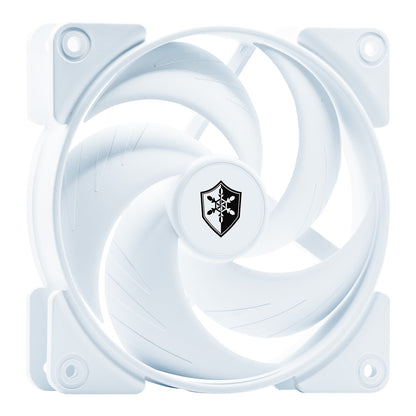 Zephyros White ケースファン 120mm PWM BA-CF120AMZR-WH ゼピュロス ホワイト Ainex