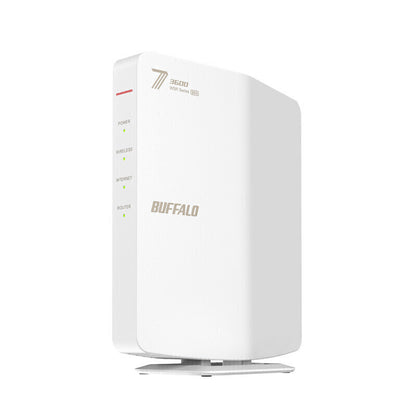 Wi-Fi 7(11be)対応デュアルバンドWi-Fiルーター 2882+688Mbps AirStation WSR3600BE4P-WH