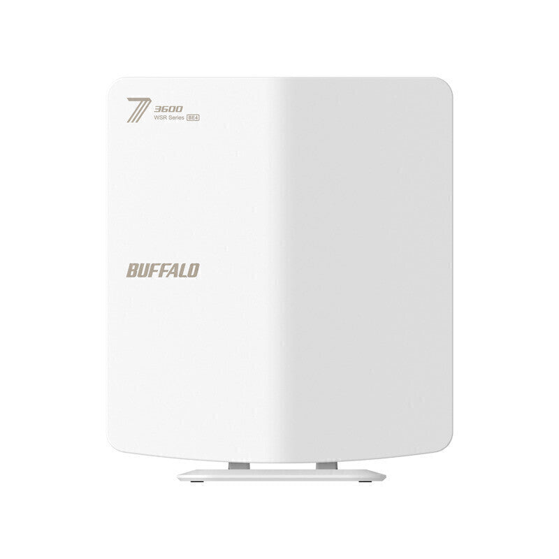 Wi-Fi 7(11be)対応デュアルバンドWi-Fiルーター 2882+688Mbps AirStation WSR3600BE4P-WH
