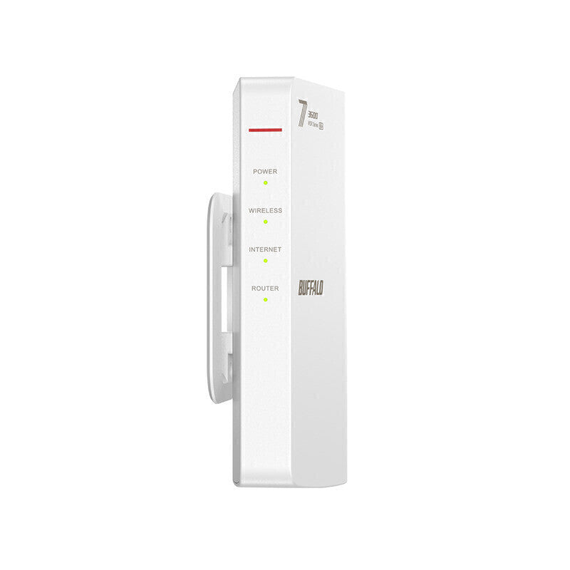 Wi-Fi 7(11be)対応デュアルバンドWi-Fiルーター 2882+688Mbps AirStation WSR3600BE4P-WH