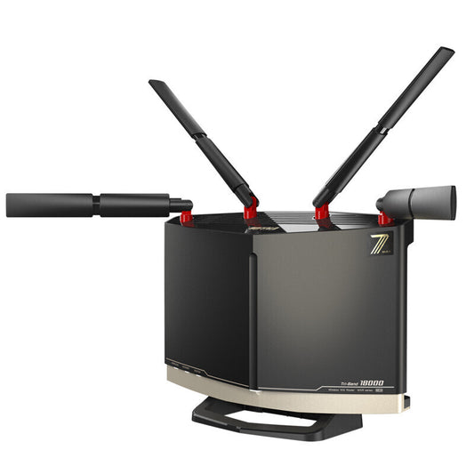 Wi-Fi 7(11be)対応トライバンドWi-Fiルーター 11529+5764+688Mbps AirStation WXR18000BE10P