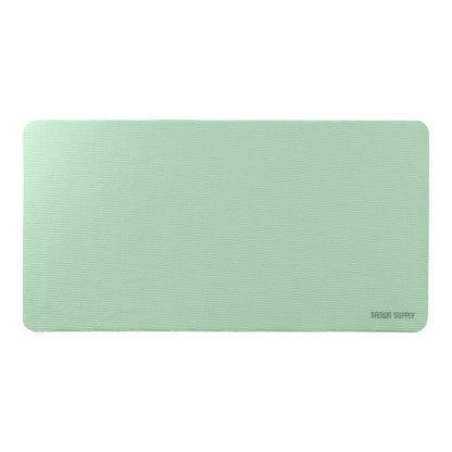 3WAYマウスパッド 液晶クリーナー  画面保護にMPD-NOTE3G SANWA SUPPLY グリーン