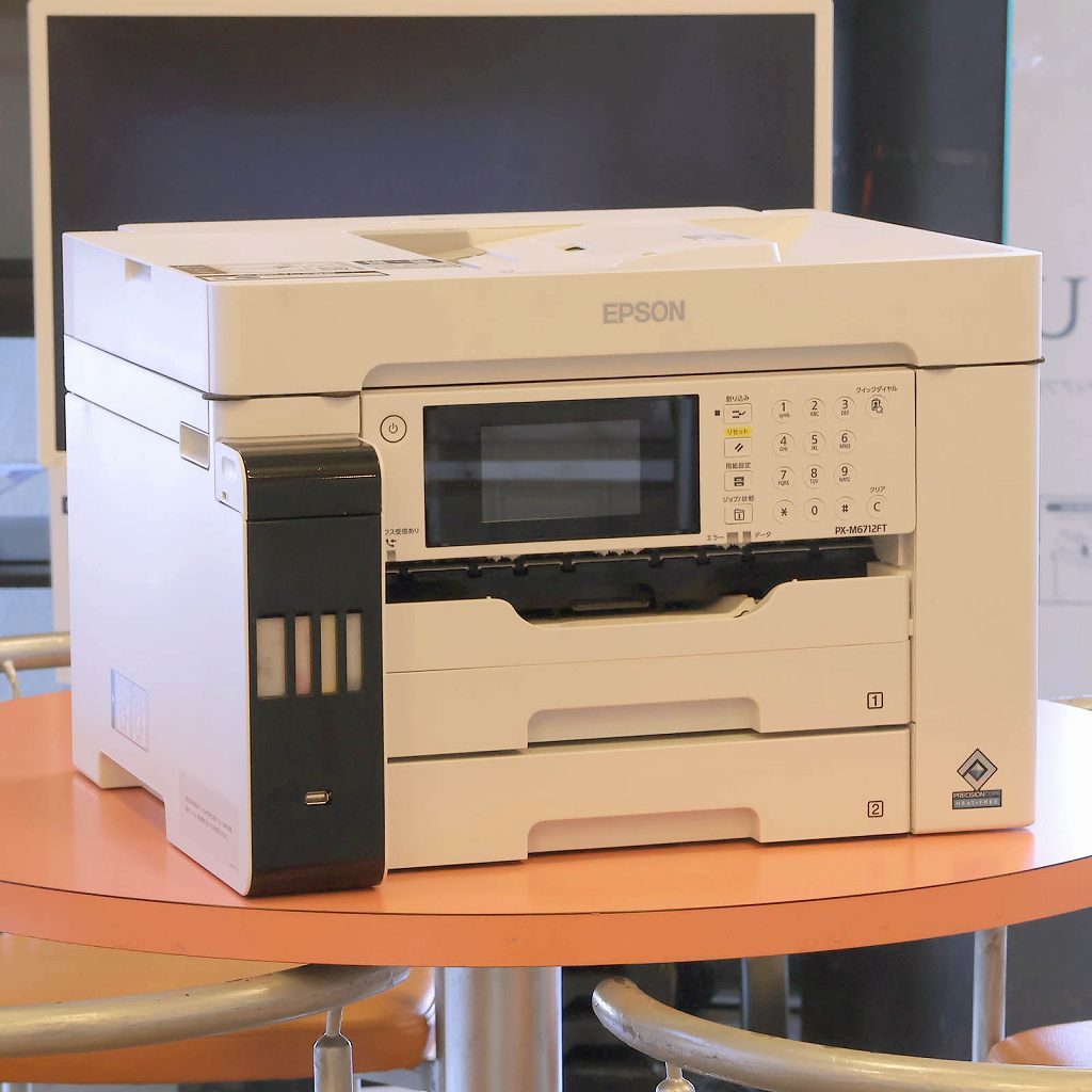 中古 エコタンク搭載モデル 総印刷ページ数3089枚 PX-M6712FT EPSON インクジェットプリンタ