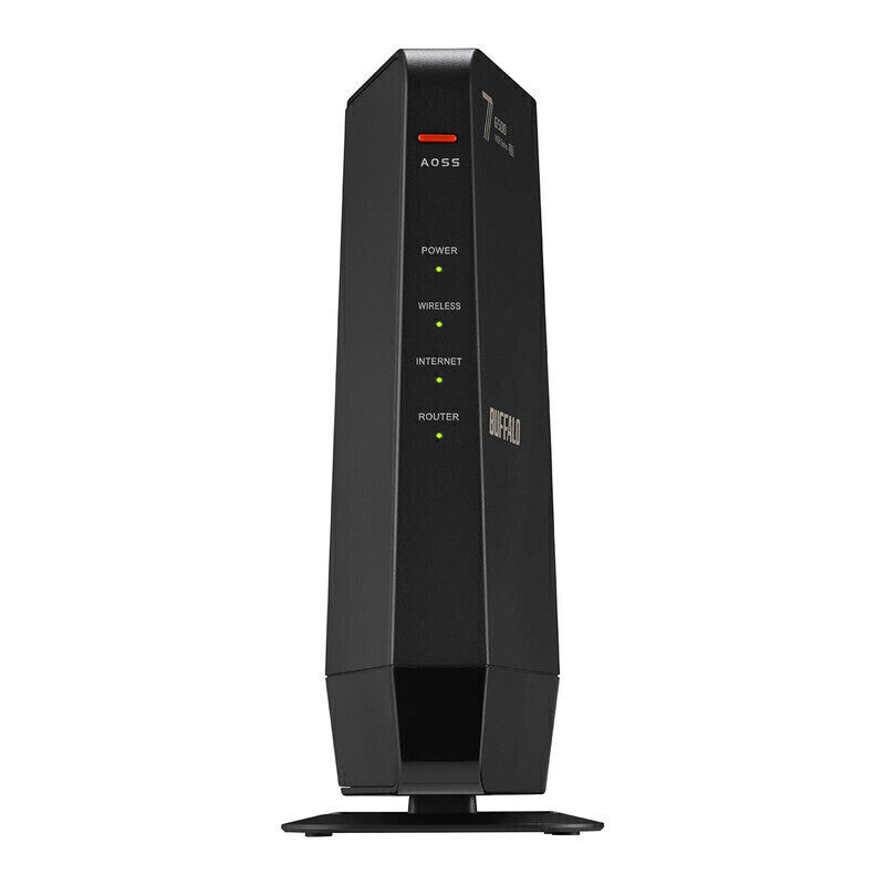 Wi-Fi 7 11be 対応デュアルバンドWi-Fiルーター 5764+688Mbps AirStation WSR6500BE6P-BK BUFFALO