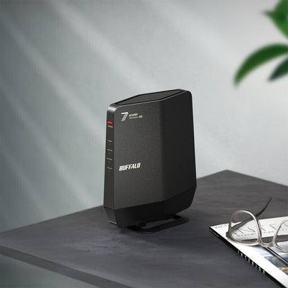 Wi-Fi 7 11be 対応デュアルバンドWi-Fiルーター 5764+688Mbps AirStation WSR6500BE6P-BK BUFFALO