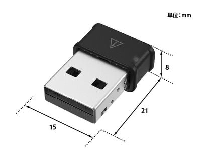 無線LAN子機 11ac/n/a/g/b 866Mbps USB2.0 BUFFALO WI-U2-866DM