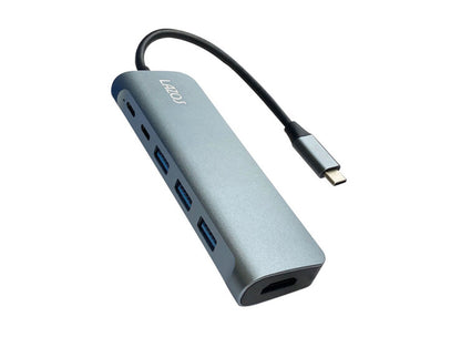 USBハブ 6ポート 電源不要 Lazos TypeC変換アダプタ 6in1 Lazos 4K HDMI